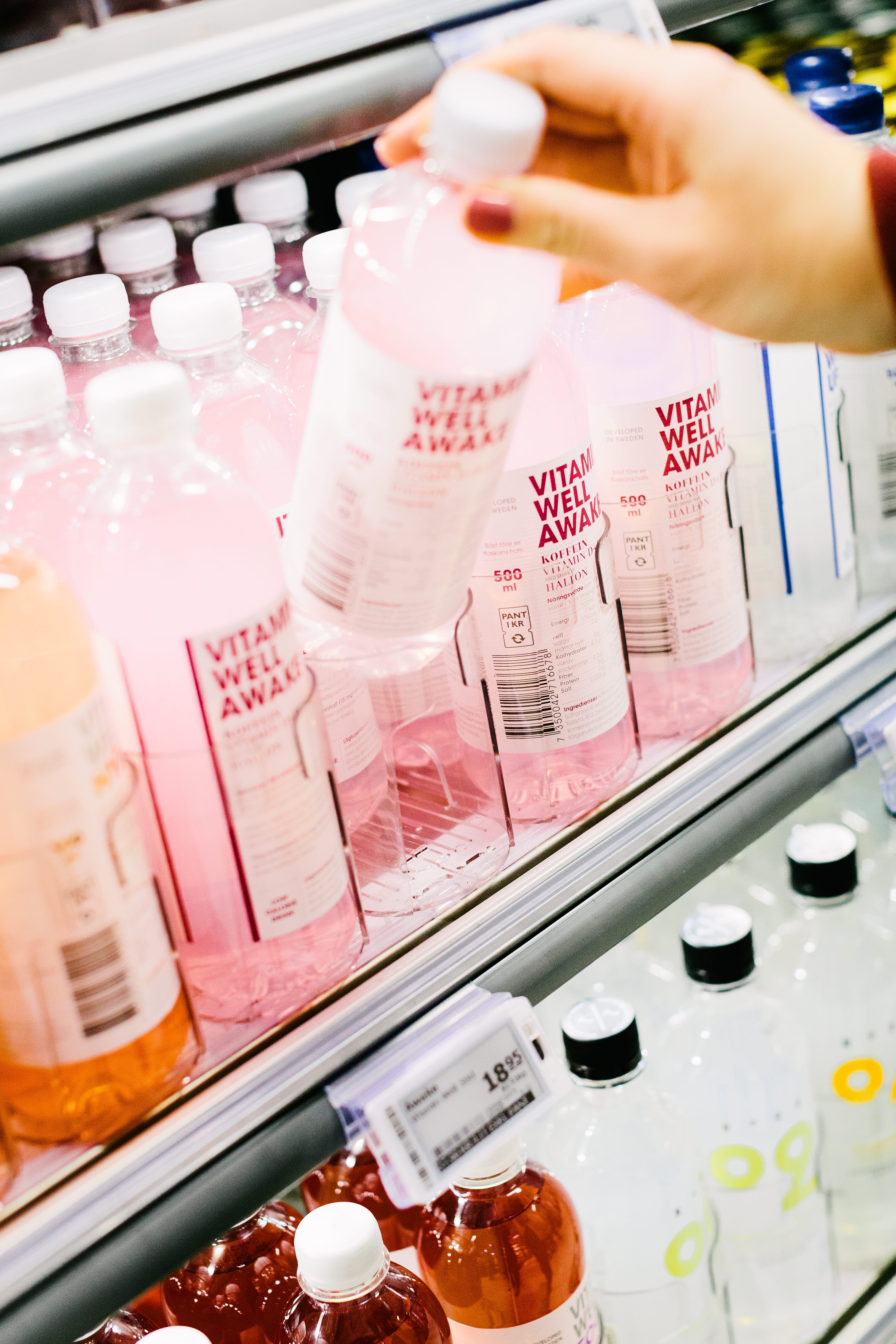  Vitamin water in beverage trays.jpg